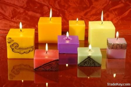 Decorative Wax Candle