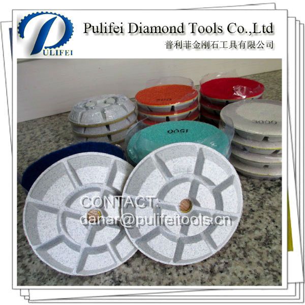 Resin Diamond Floor Polishing Pad For Stone Easy Grinding & Polishing