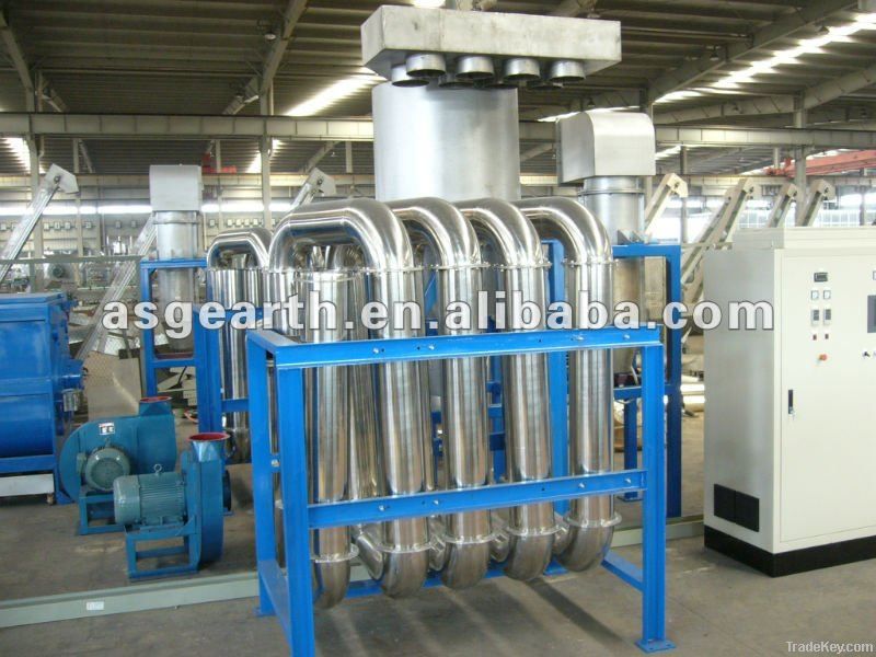 Plastic recycling granulating machinery