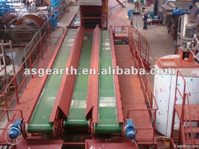 PET bottle recycling line flakes