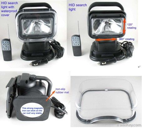 HID Search Light with Wireless Romote Control