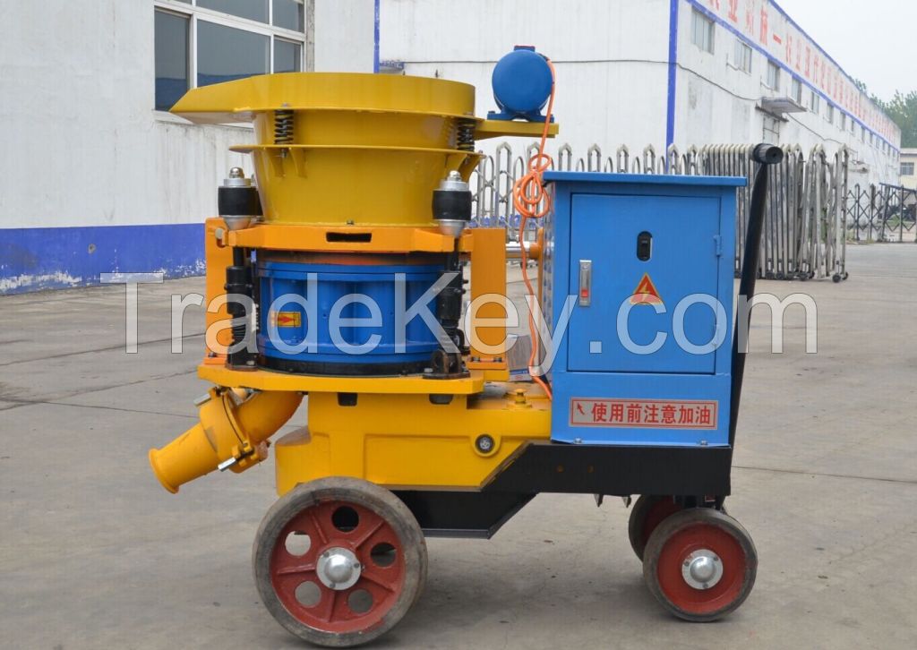 concrete spraying machine