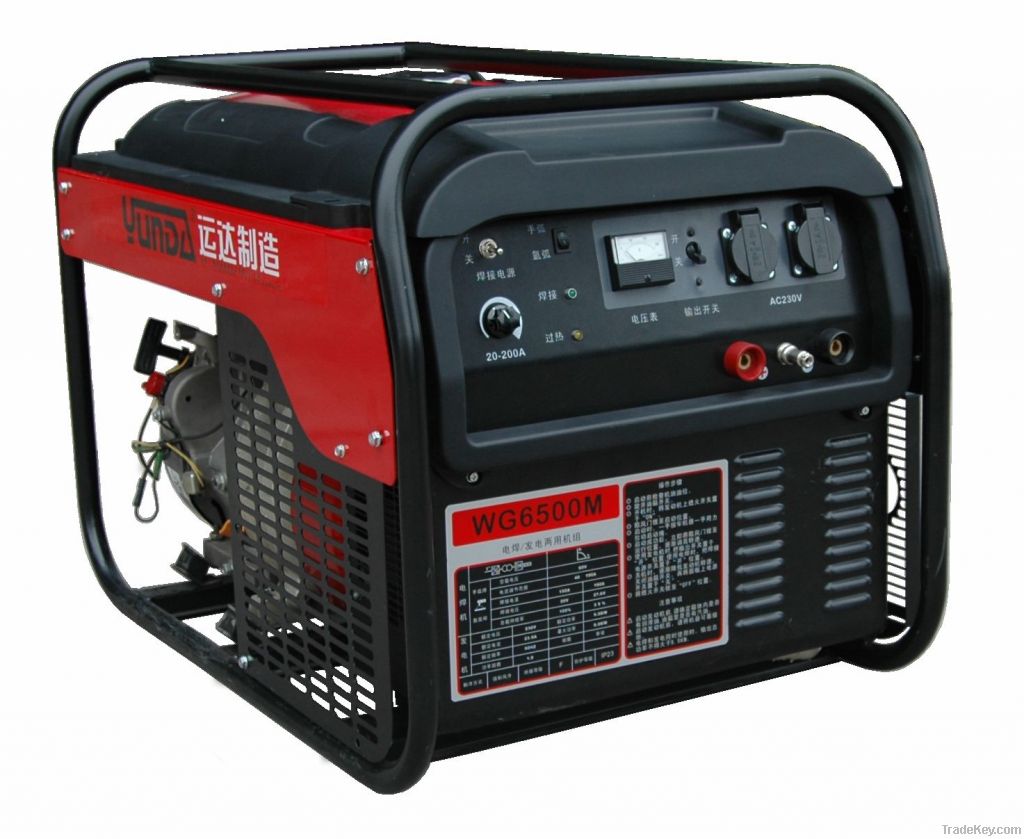 WG6500 200A gasoline welding generator