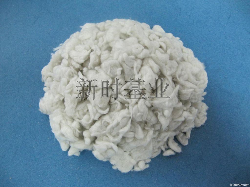 Loose-fill slag wool, loose silicate cotton for acoustical panel