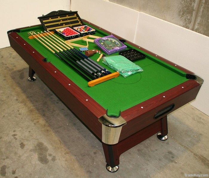 pool table billiard table with full acc.kits AS-7900