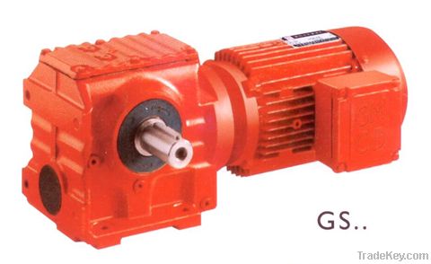 GS serial Helical Worm Geared Motor