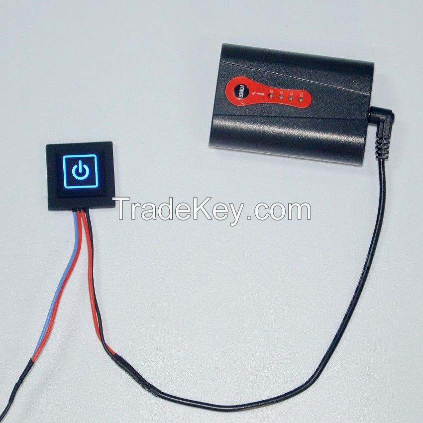 heated underwears battery pack 7.4v 2600mAh Li-ion Volt Only