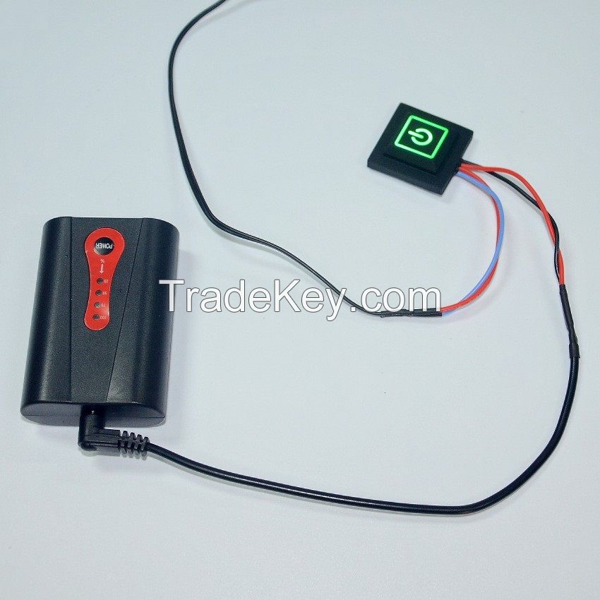 heated jackets battery pack 7.4v 2200mAh Li-ion Volt Only