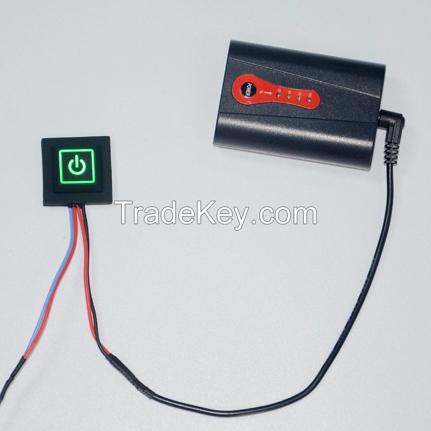 heated underwears battery pack 7.4v 2600mAh Li-ion Volt Only