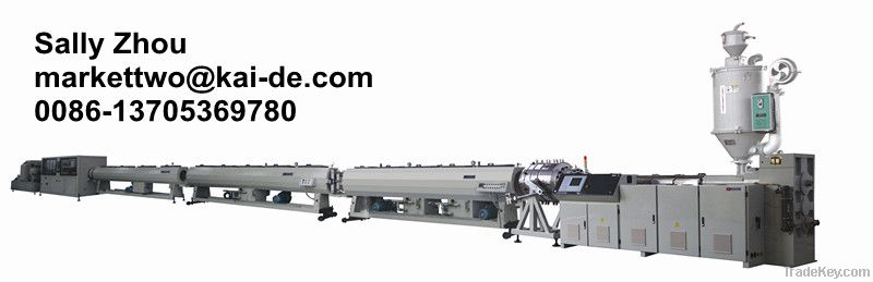 Water supply HDPE pipe extruding machine