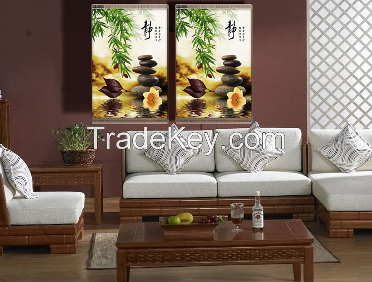 wall picture electricity heater,energy-saving far infrared carbon crystal heating panels