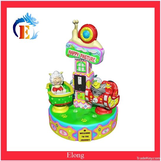 Carousel arcade amusement game machines