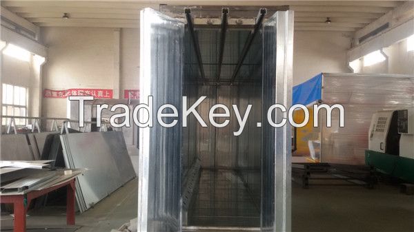 customer design powder coating oven for metal parts