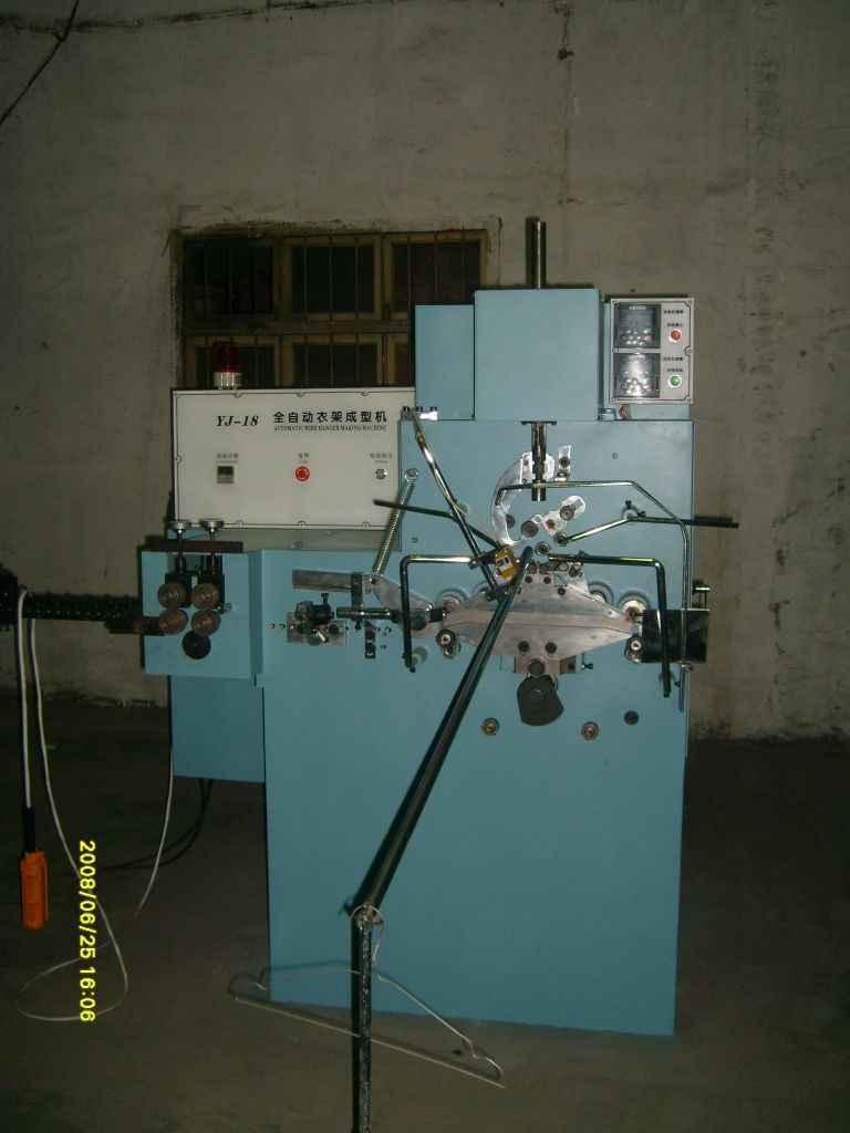 PVC coated  hanger making machine