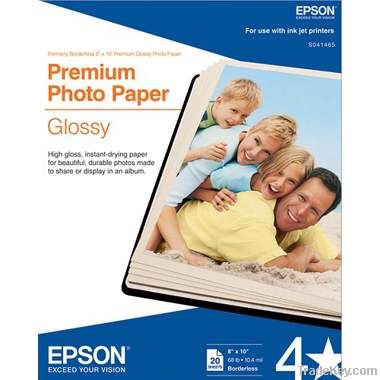 Glossy photo paper