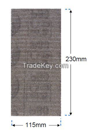 Abrasive Mesh Sheet 115 x 230 MM