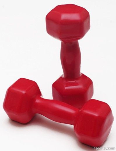 vinyl dumbbell