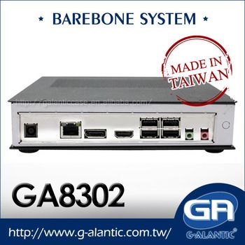 GA8302- high performance thin Mini-ITX system DC-in 19V