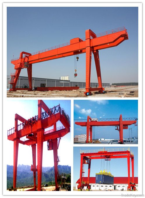 Double beams gantry crane