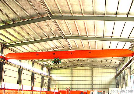 Single beam bridge crane