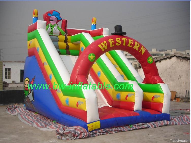 inflatable slide