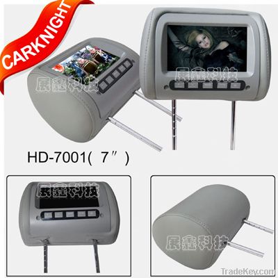 7&#039;&#039; headrest TFT-LCD monitors with touch button, HD7001