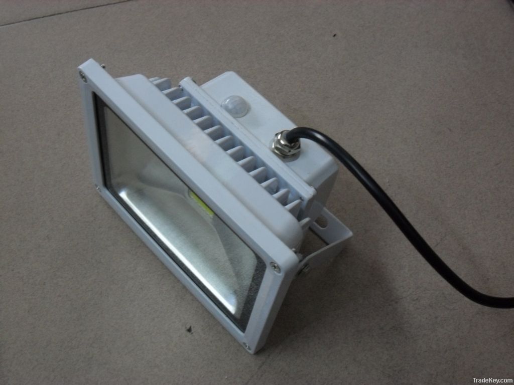 PIR LED flood light