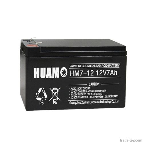 Lead acid battery  12v 7ah agm battery