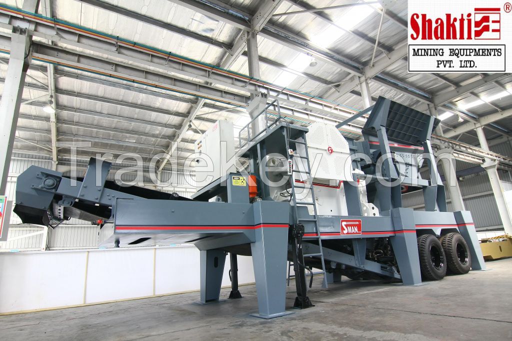 Wheel Mounted Mobile Jaw Crusher