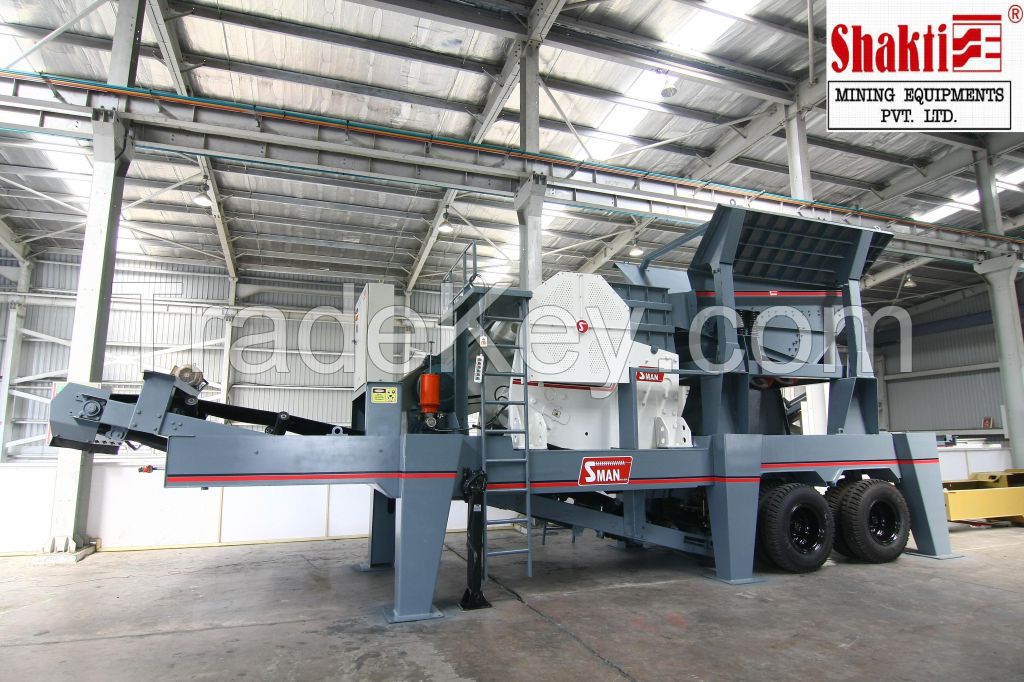 Wheel Mounted Mobile Jaw Crusher