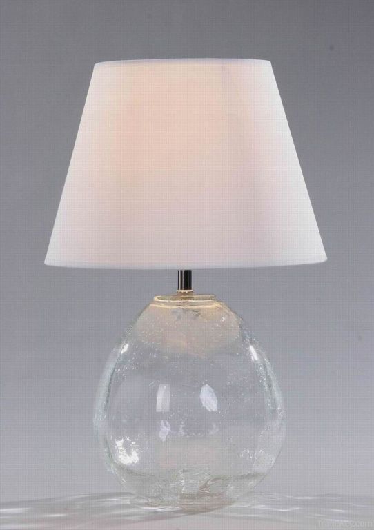 Glass table lamp, table light