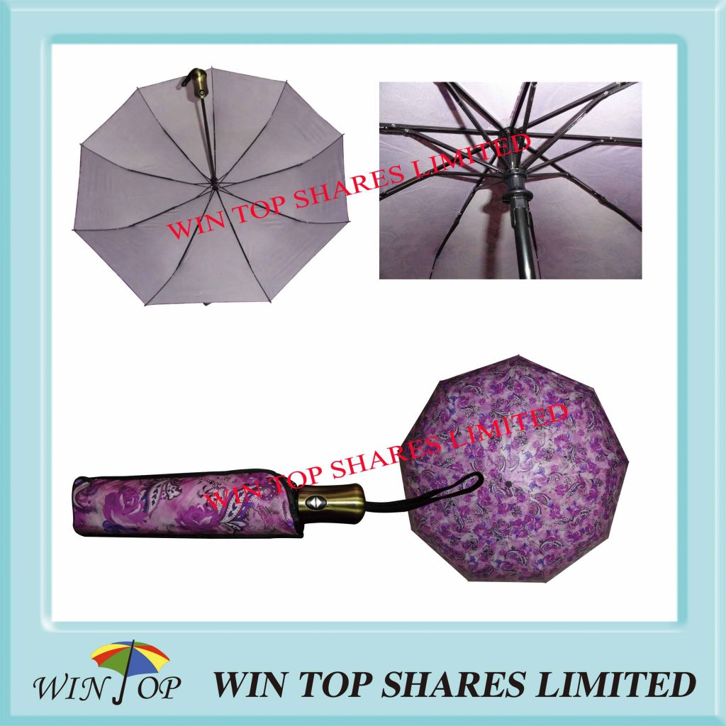 Chinese Super Luxury Full Auto Folding Umbrella
