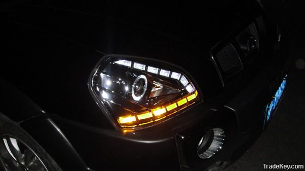 bi-xenon projector headlights for Tucson