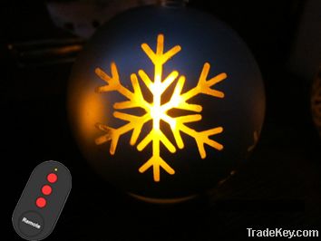 wireless remote control christmas light string  ball light