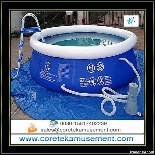 inflatable plastic large swimming pool