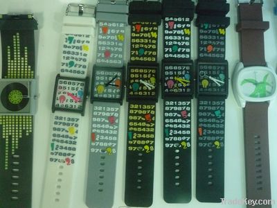 popular silicone kids watch oem design