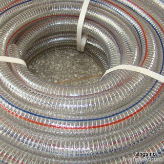 pvc spiral steel wire reinforced hose