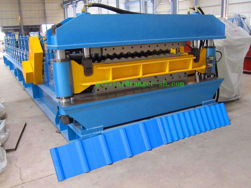 Double layer roll forming machine