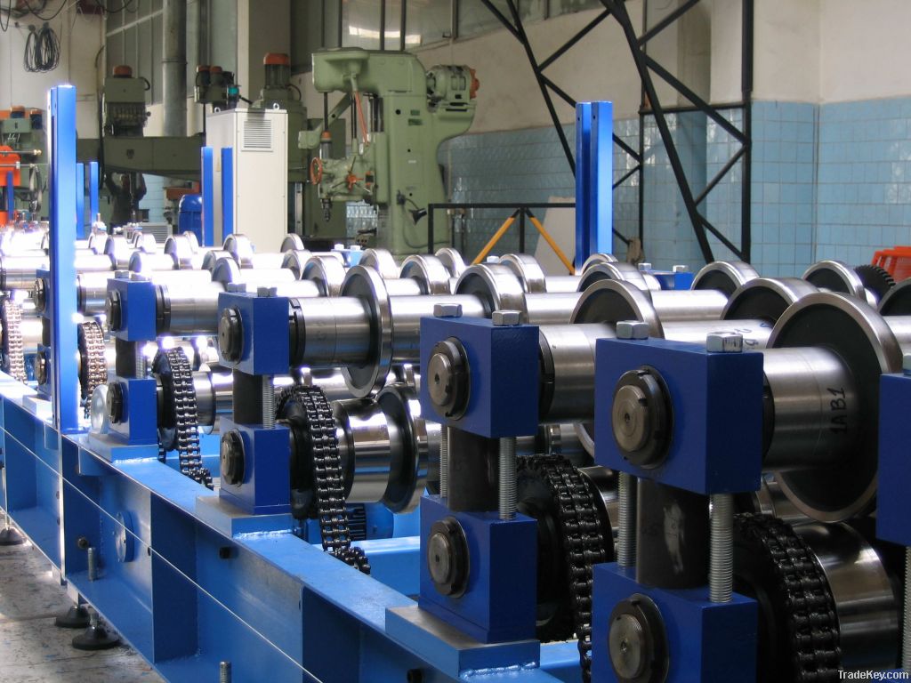 Automatic lines of cold roll forming