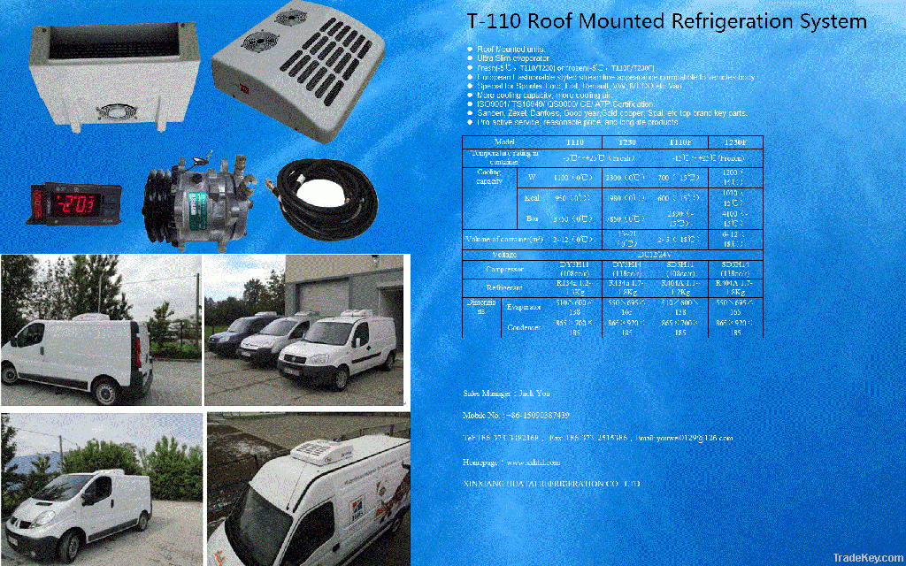 HOT SALES - T230 van refrigeration unit