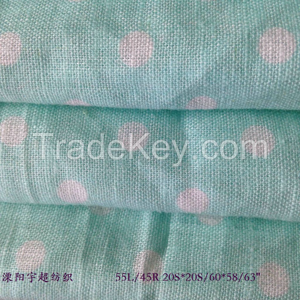 Linen rayon Fabric