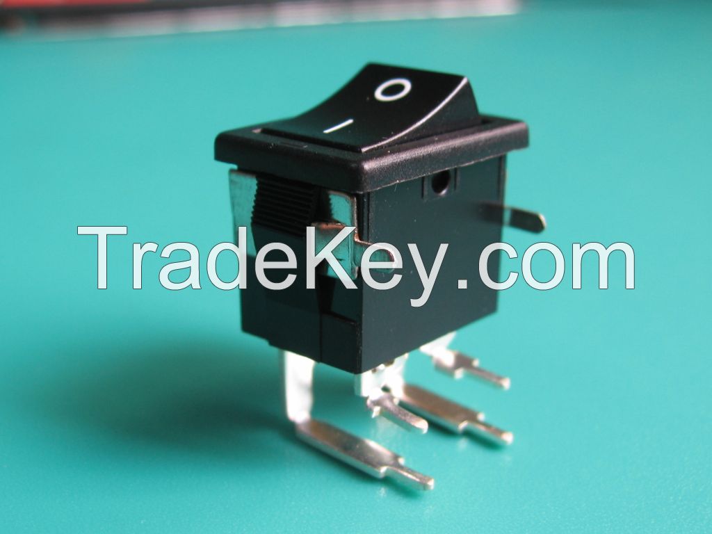 4 pin rocker switch with two ears 