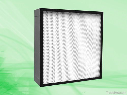 Mini-pleat HEPA filter