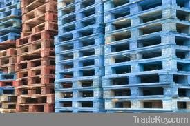 Wood pallets