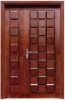 hot sale 100% solid oak door in mother-son style