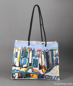 Blue City Handbag