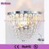 Mini style crystal indoor wall lantern wall sconce