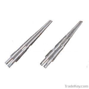 Conical twin-screw & barrel