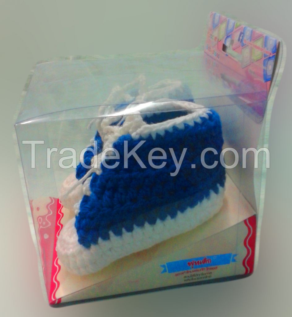  Wholesale - crocheted Newborn baby shoes 