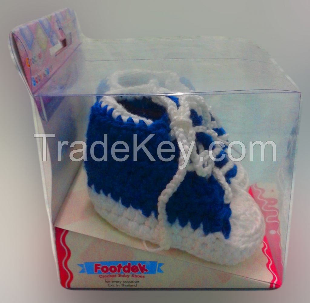  Wholesale - crocheted Newborn baby shoes 